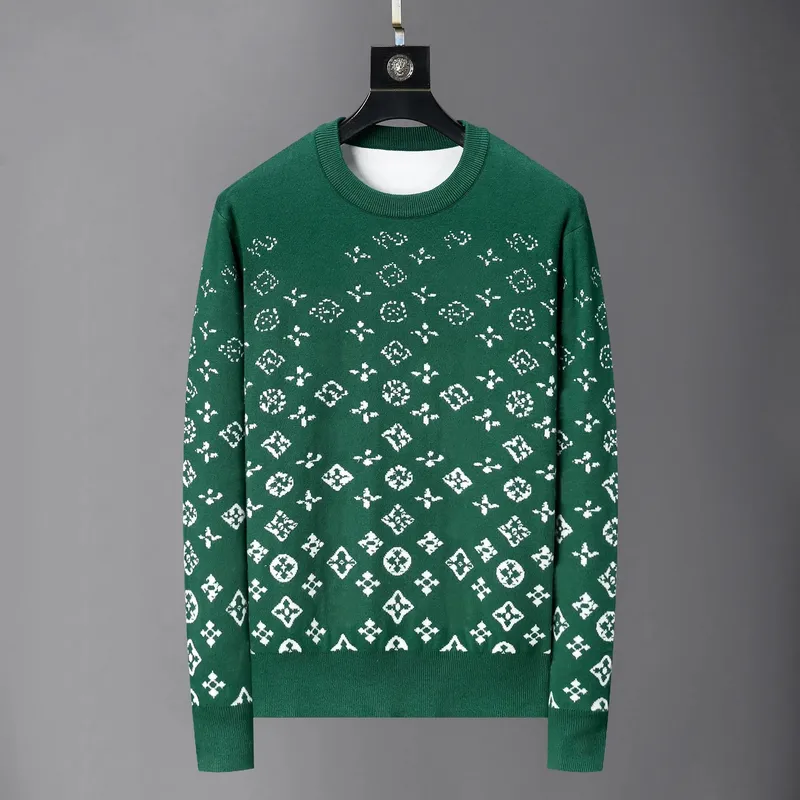 23SS Autumn Sweaters de diseñadores para hombres Bordado de bordado de manga larga Cabina de manga larga Cotton Soft Unisex Men 