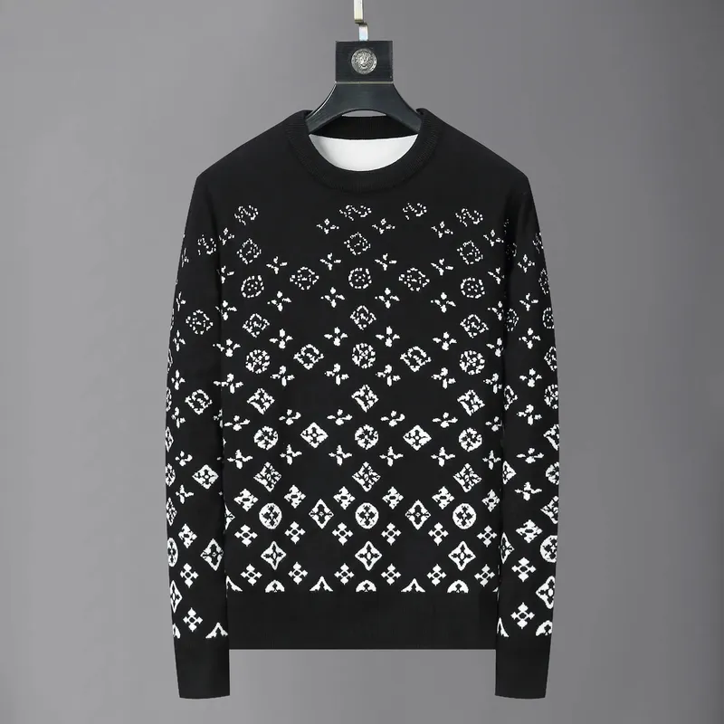 23SS Autumn Sweaters de diseñadores para hombres Bordado de bordado de manga larga Cabina de manga larga Cotton Soft Unisex Men 