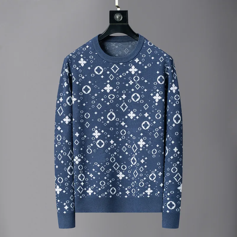 23SS Autumn Sweaters de diseñadores para hombres Bordado de bordado de manga larga Cabina de manga larga Cotton Soft Unisex Men 