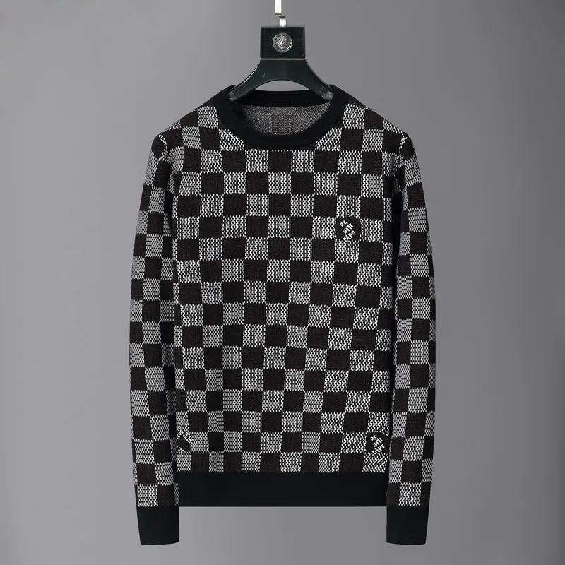 23SS Autumn Sweaters de diseñadores para hombres Bordado de bordado de manga larga Cabina de manga larga Cotton Soft Unisex Men 