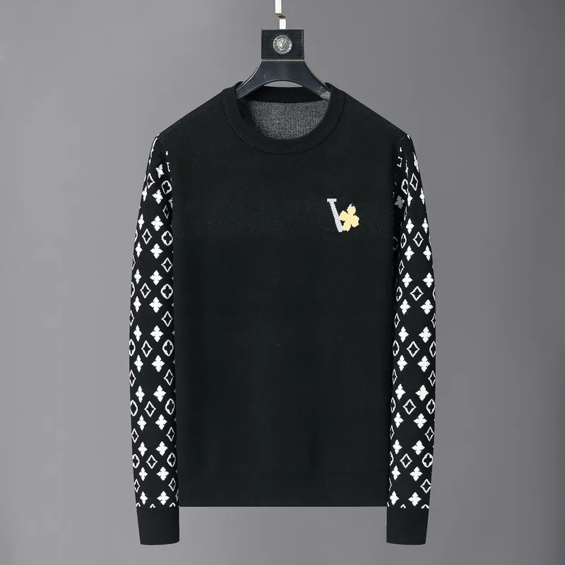 23SS Autumn Sweaters de diseñadores para hombres Bordado de bordado de manga larga Cabina de manga larga Cotton Soft Unisex Men 