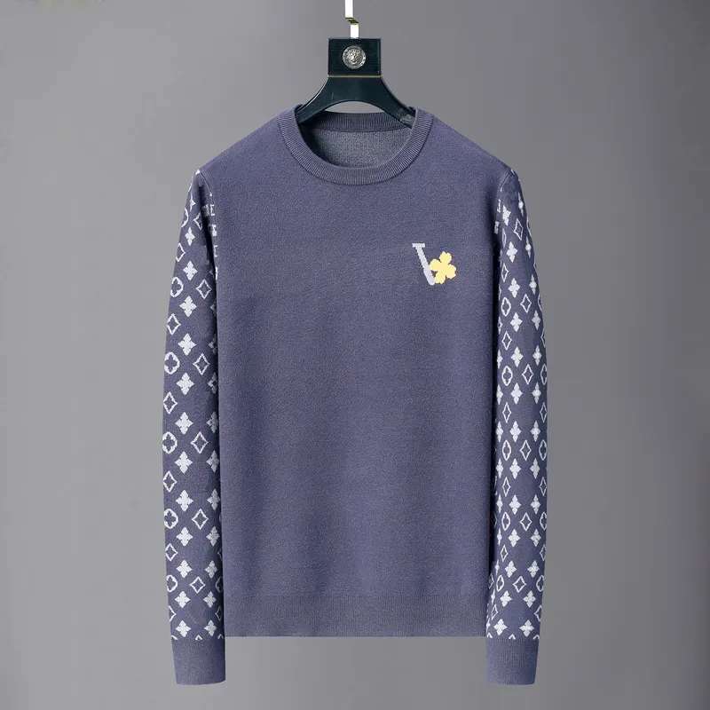 23SS Autumn Sweaters de diseñadores para hombres Bordado de bordado de manga larga Cabina de manga larga Cotton Soft Unisex Men 