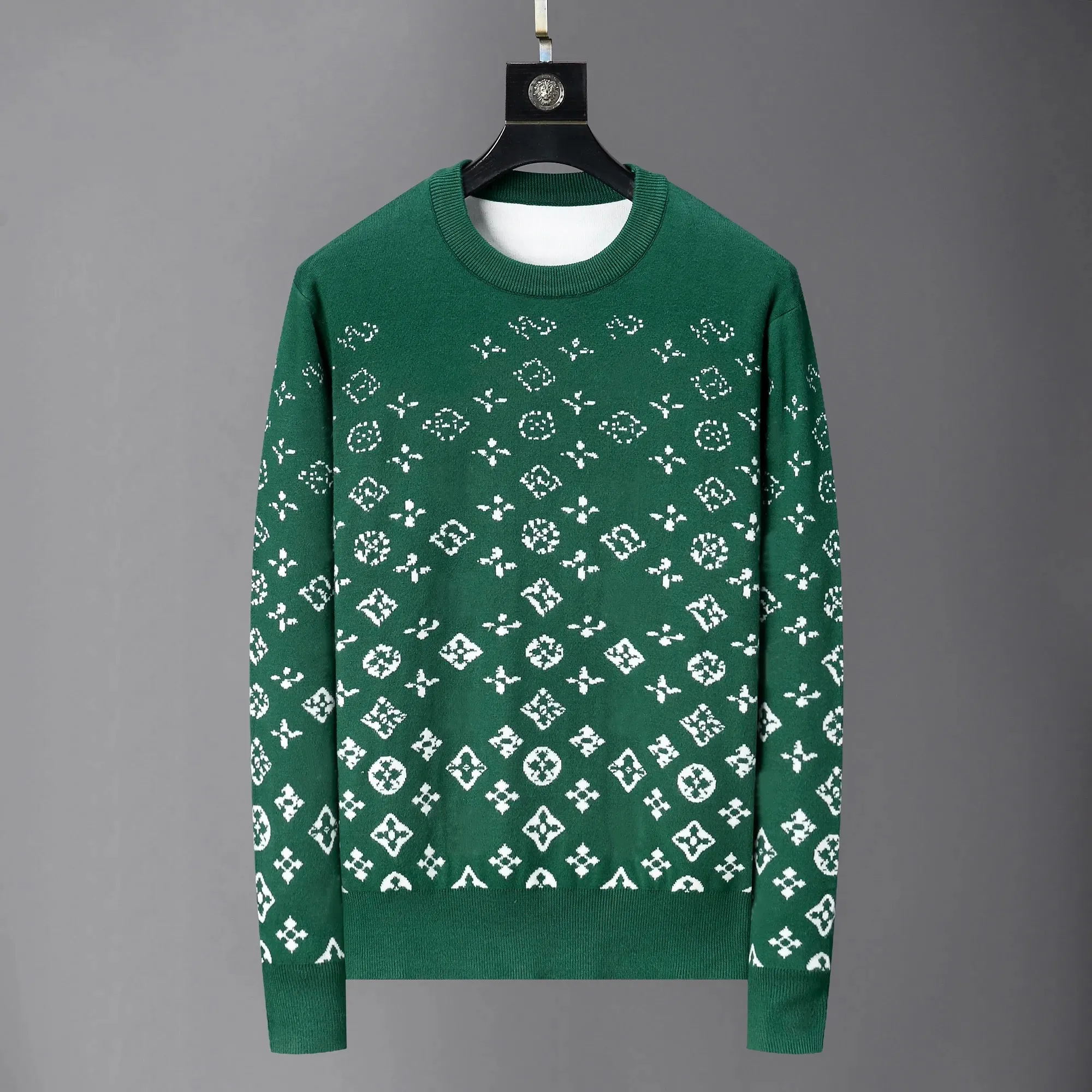 23SS Autumn Sweaters de diseñadores para hombres Bordado de bordado de manga larga Cabina de manga larga Cotton Soft Unisex Men 