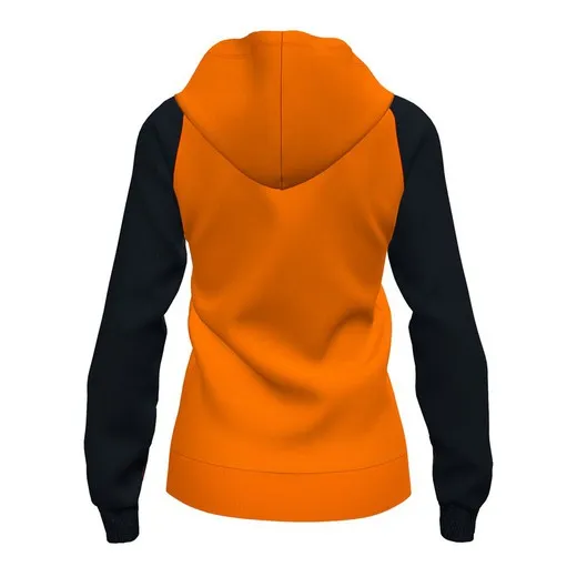 ACADEMY IV ZIPUP HOODIE ORANGE BLACK