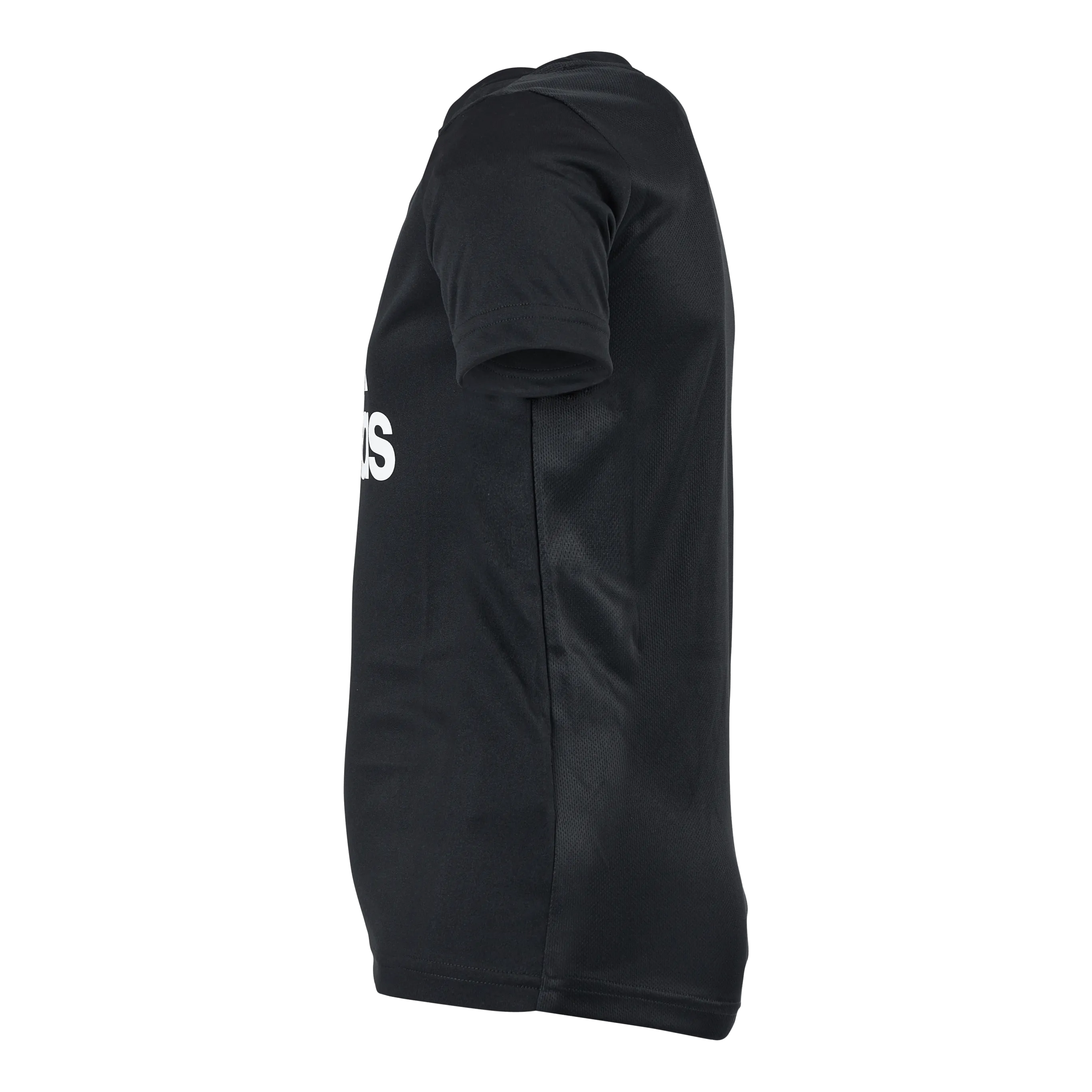 ADIDAS ADIDAS BOYS D2M BIG LOGO TSHIRT BLACK / WHITE