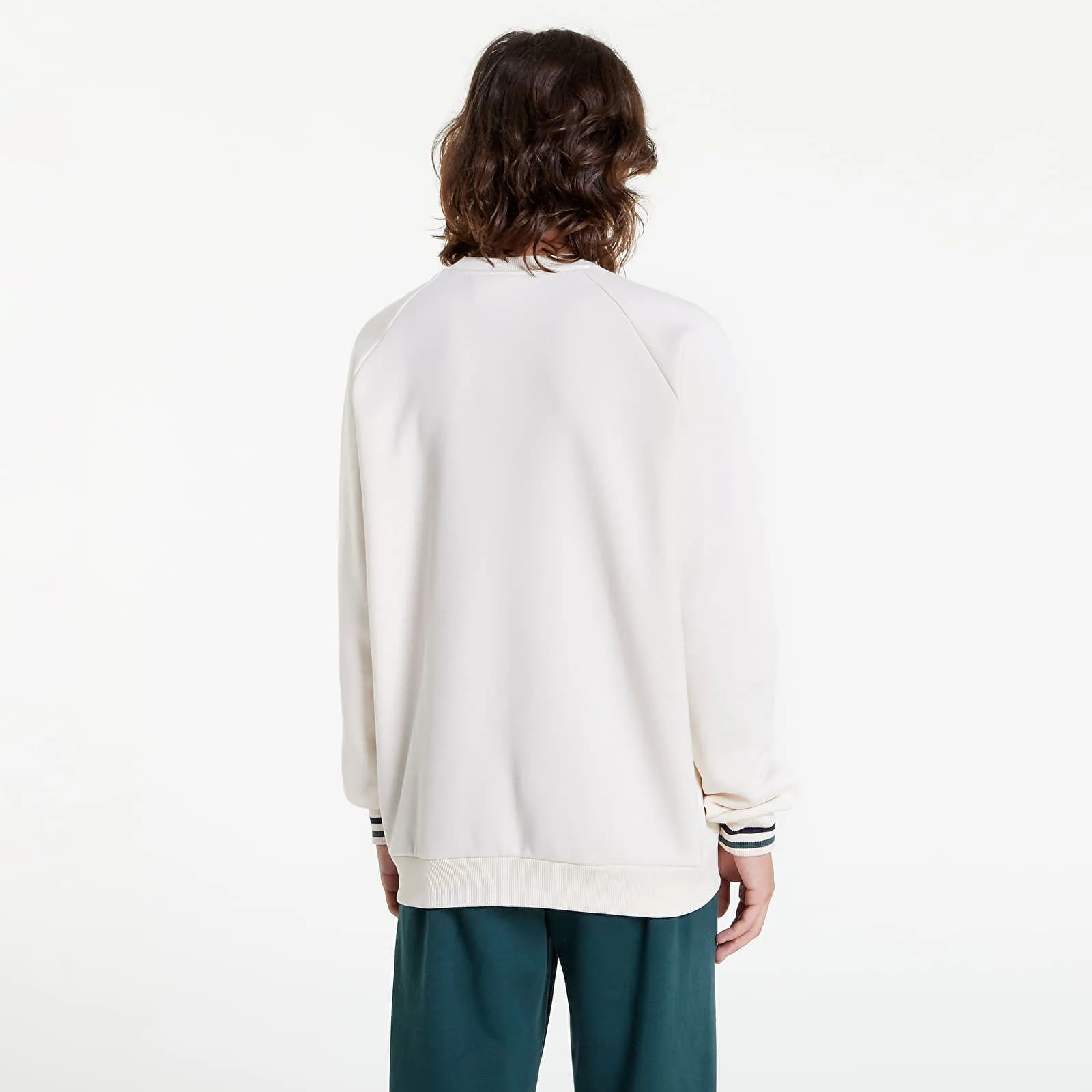 adidas Originals Fleece Varsity Crewneck Sweatshirt