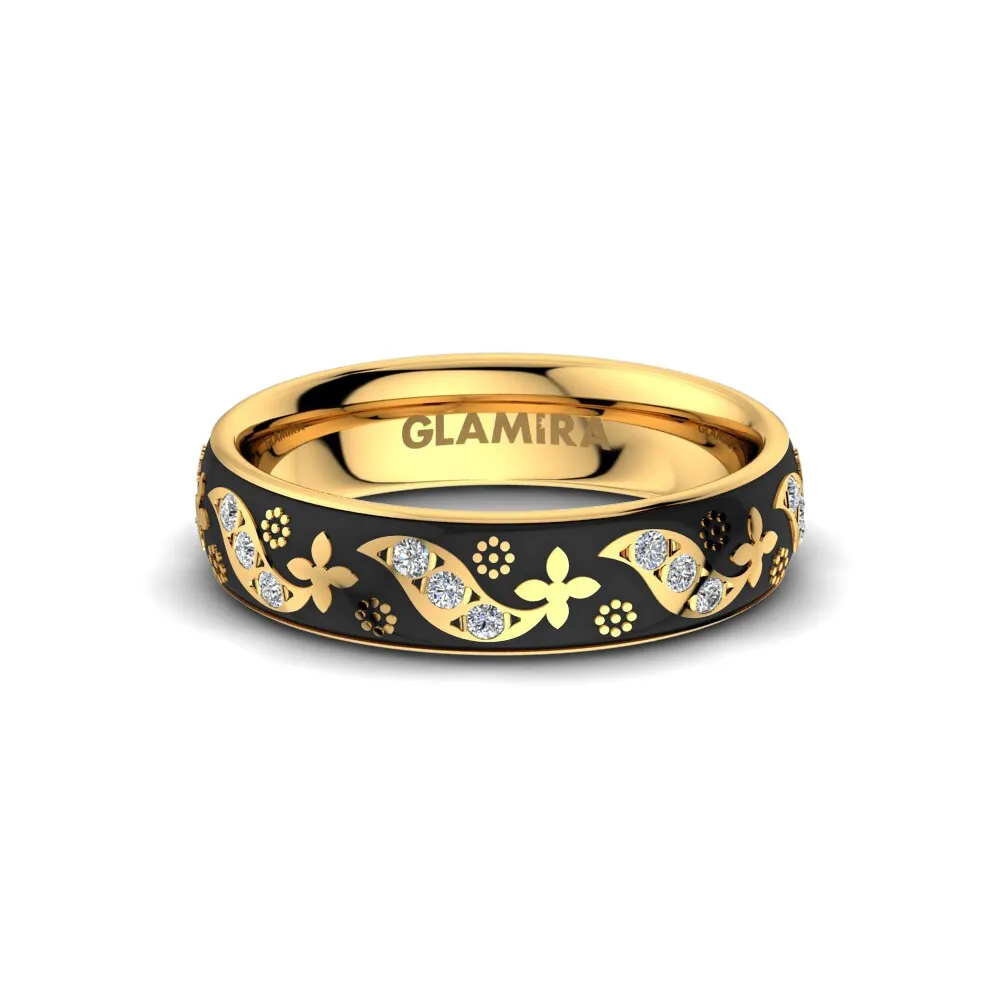Anillo Boda Mujer Ornate Heart 5 mm