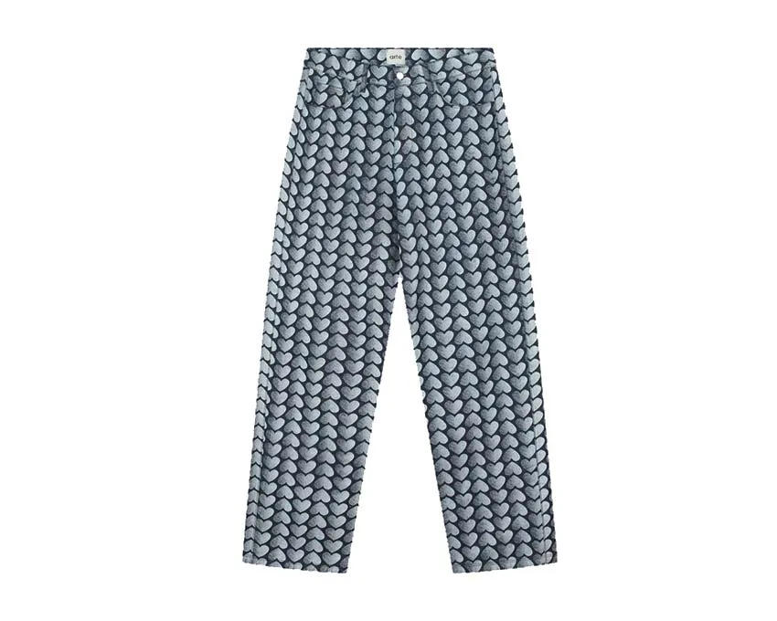 Arte Jean Allover Heart Pants