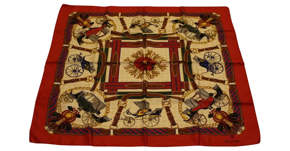 Autre Marque Seda cuadrada Multicolor 