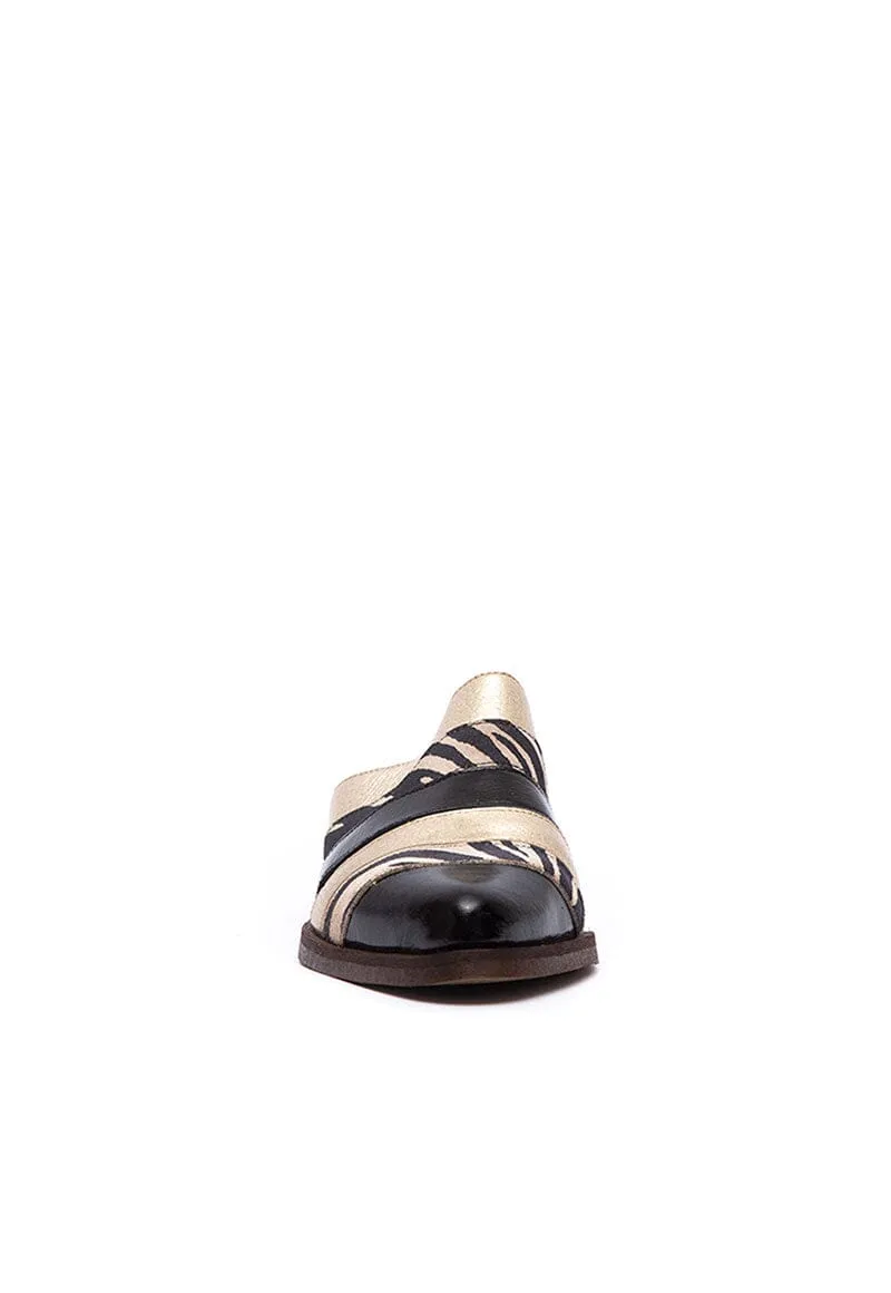 Babucha Mujer / Balos Negro Print