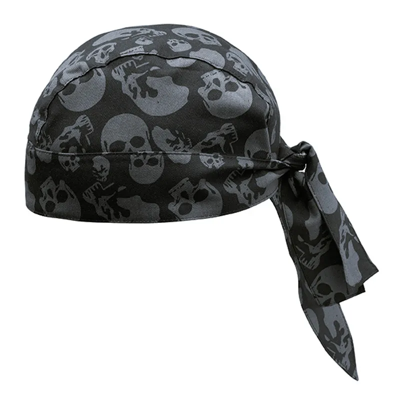 BANDANA DE CHEF BLACK SKULLS  EGOCHEF