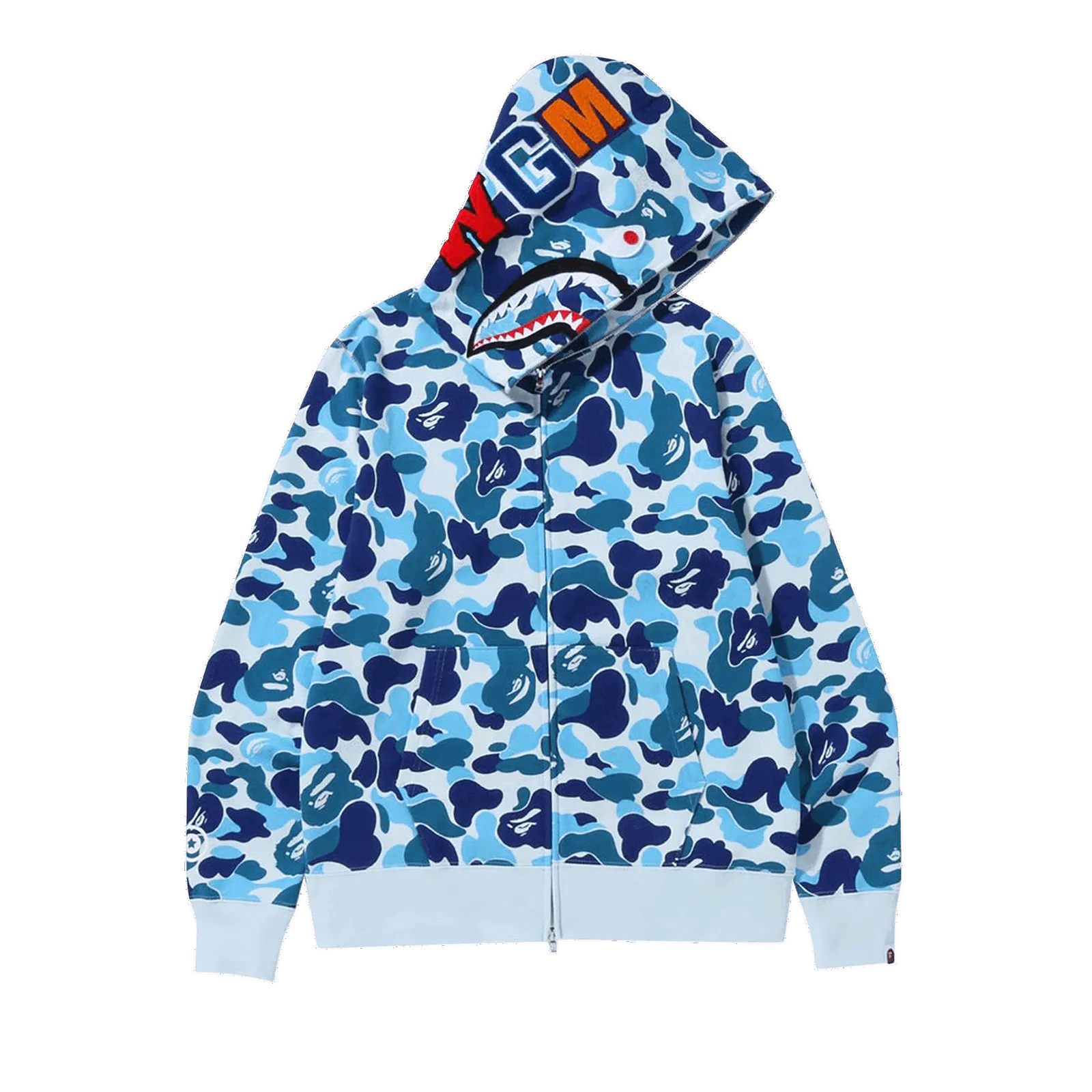 BAPE Camo Shark Full Zip Hoodie
