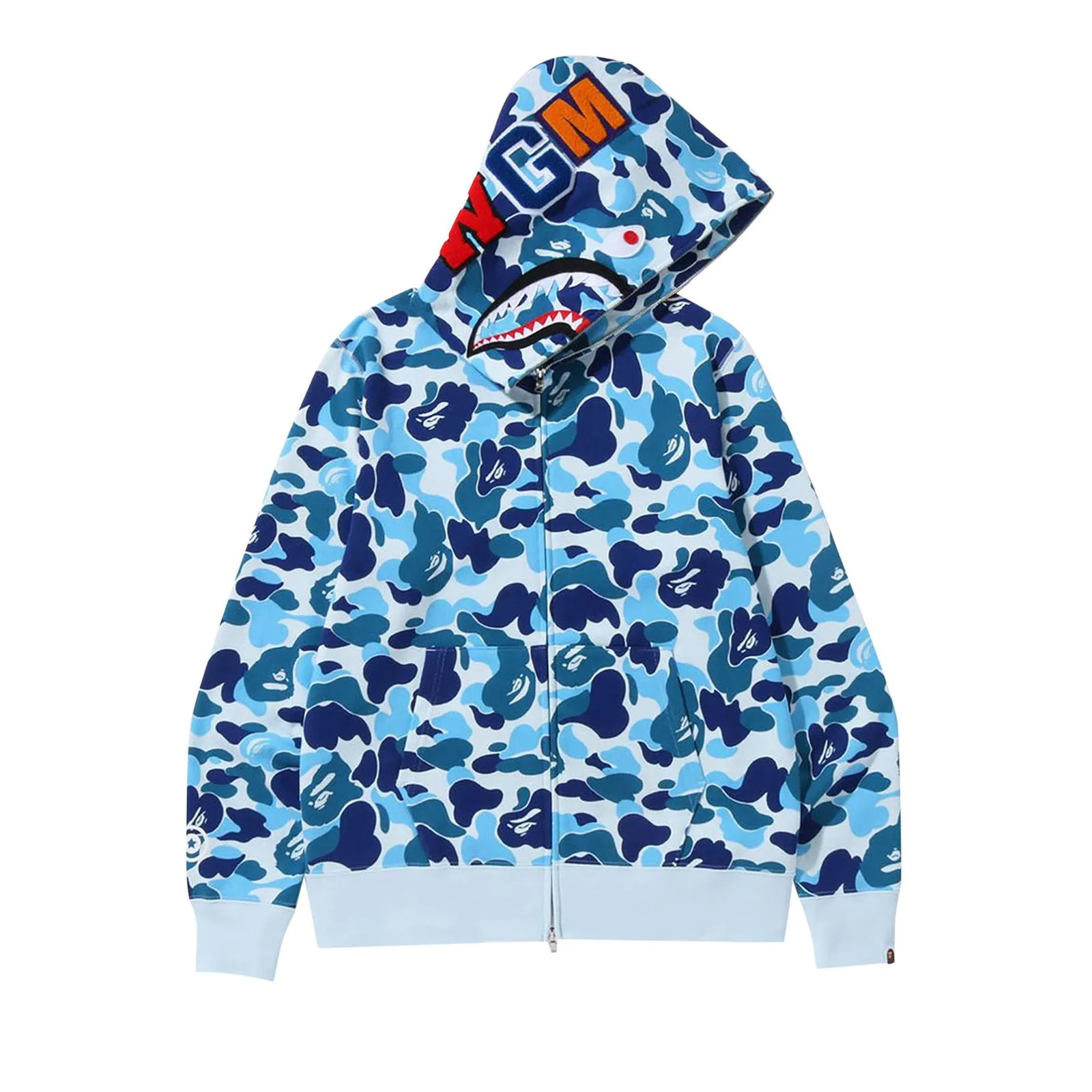 BAPE Camo Shark Full Zip Hoodie