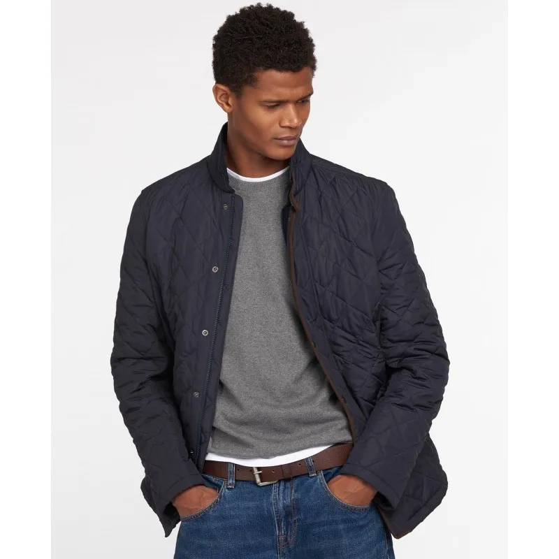 Barbour Levisham Quilt Navy