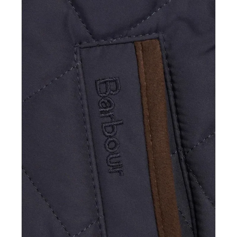 Barbour Levisham Quilt Navy