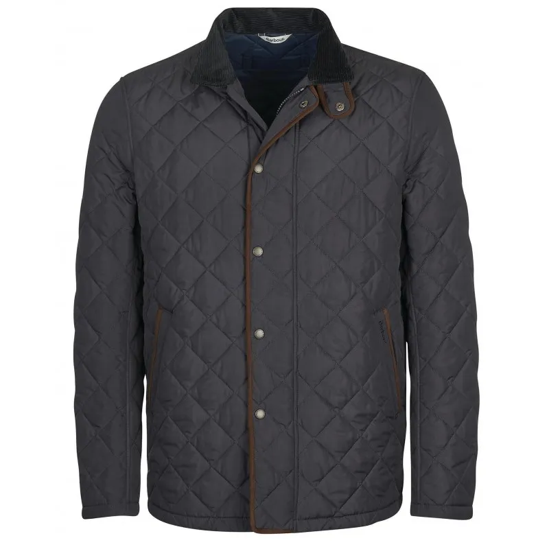 Barbour Levisham Quilt Navy