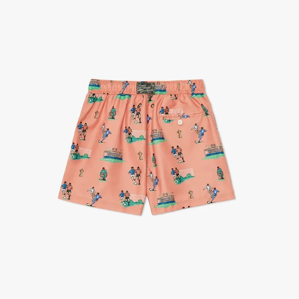 Bañador Naranja Pompeii Football Swim Trunks M