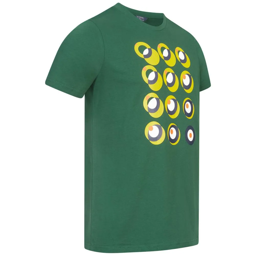 BEN SHERMAN Target Construction Hombre Camiseta 0073339 TREKKING VERDE