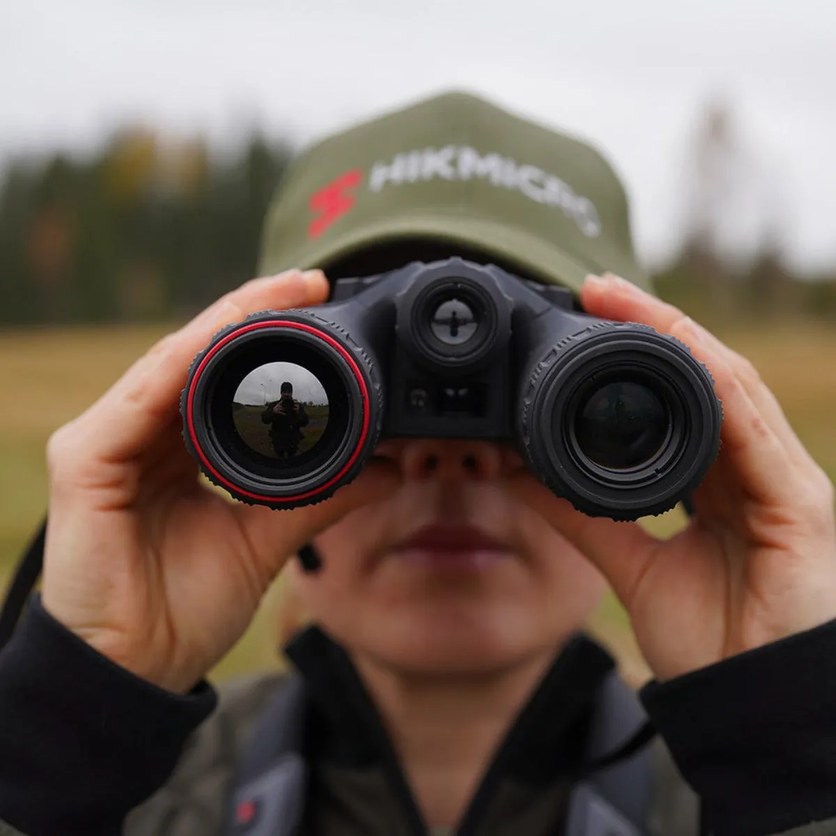 Binocular Térmico Multiespectro Hikmicro Habrok HQ35L Telémetro IR 850