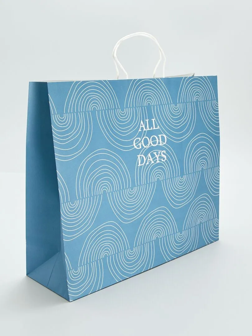 BOLSA DE REGALO  AZUL