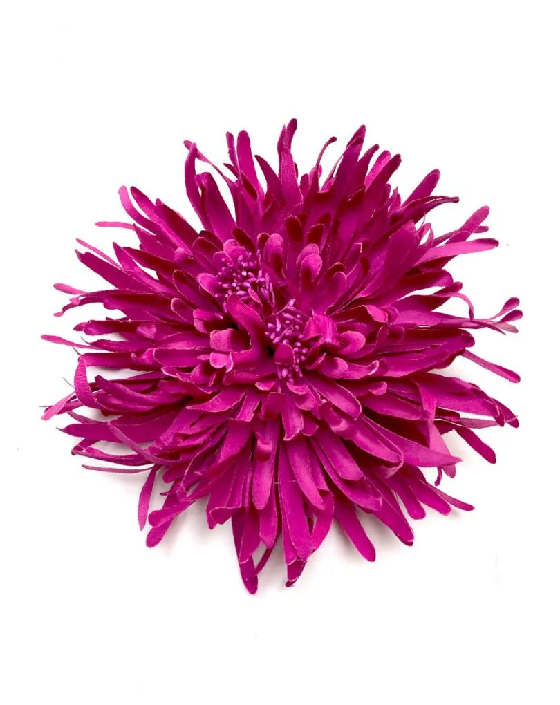 BONITOS BROCHES DE FLORES DE TELA BUGAMBILIAS PARA BODAS