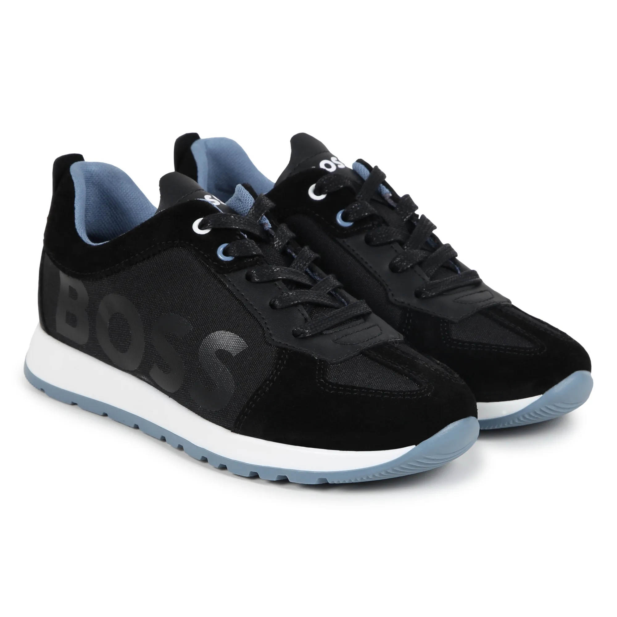 BOSS Deportivas de piel y cordones
