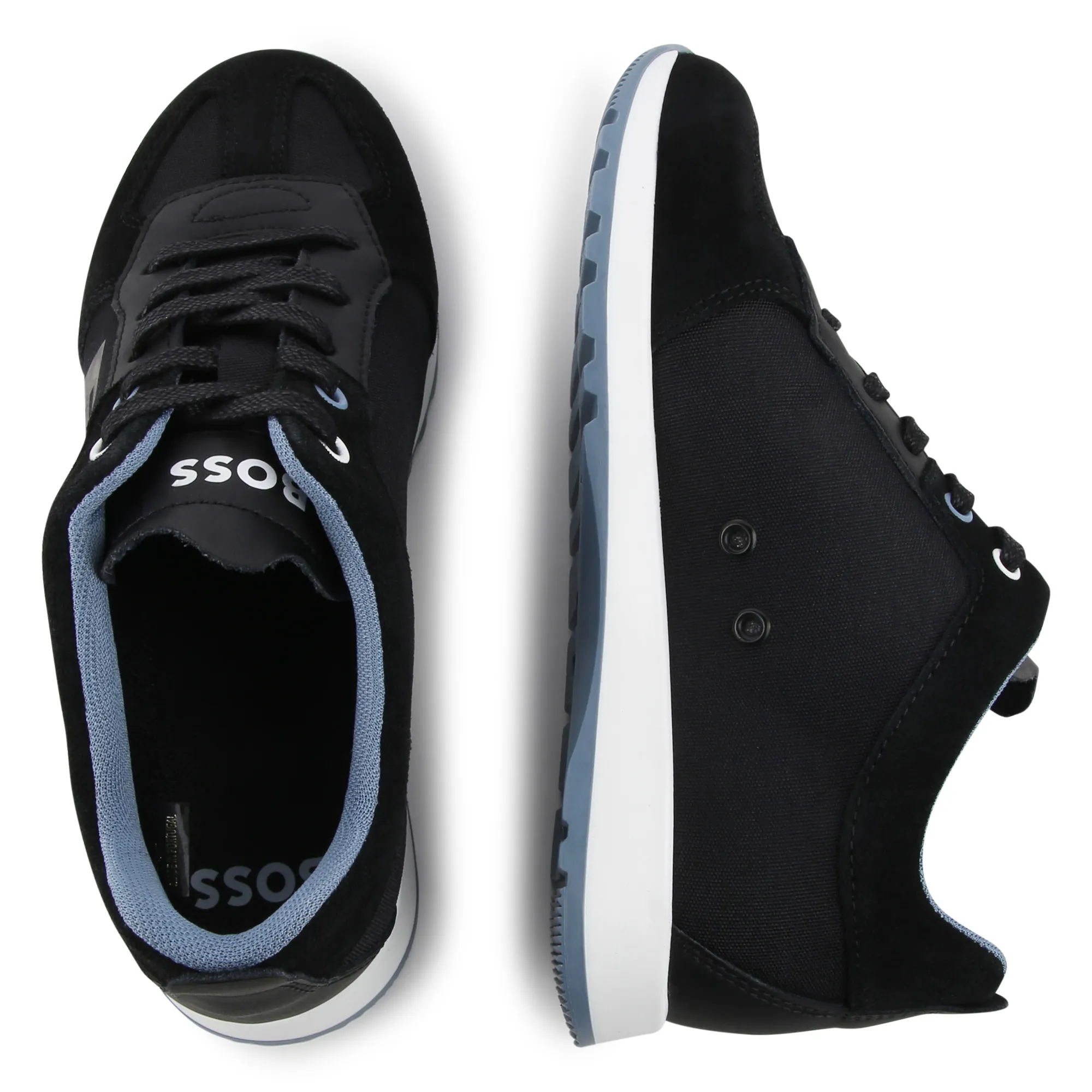 BOSS Deportivas de piel y cordones
