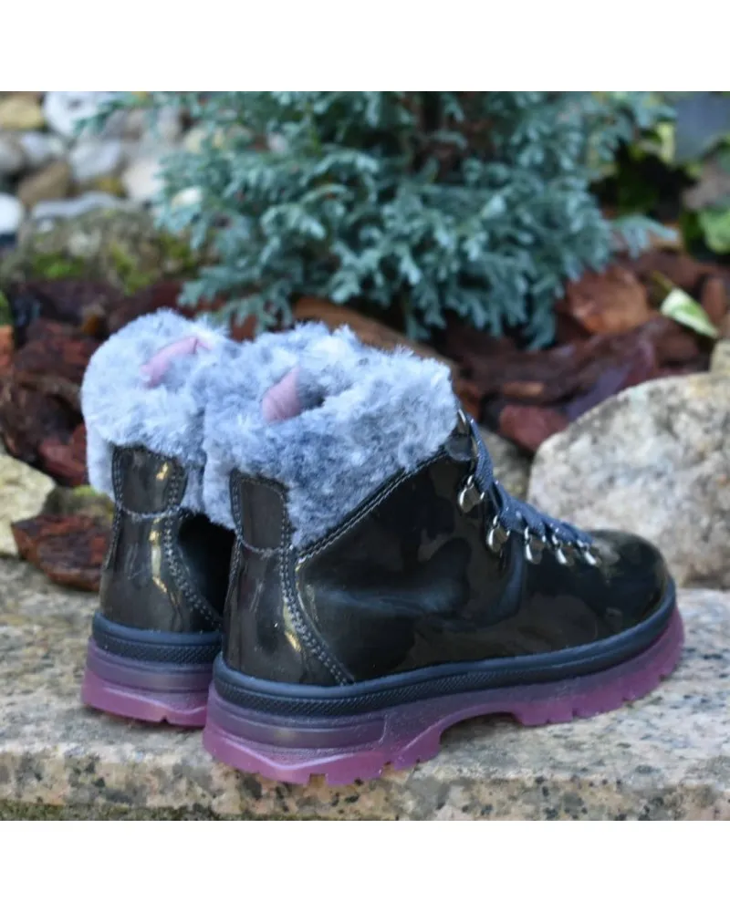 Bota charol PABLOSKY 404459 montaña de piel GRIS