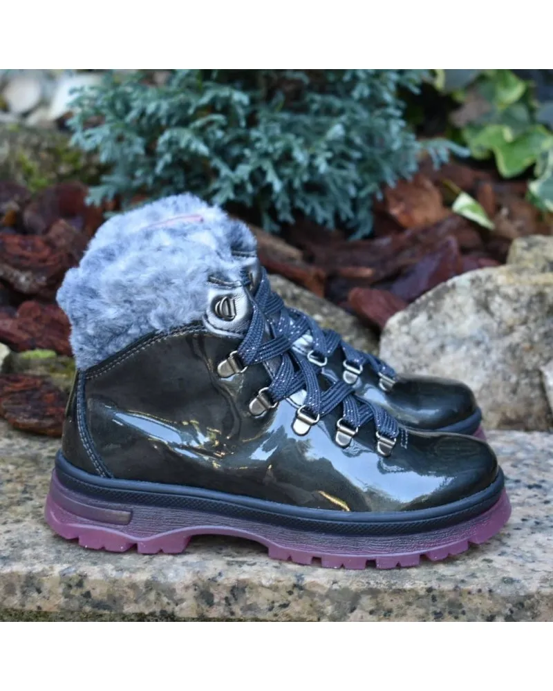 Bota charol PABLOSKY 404459 montaña de piel GRIS