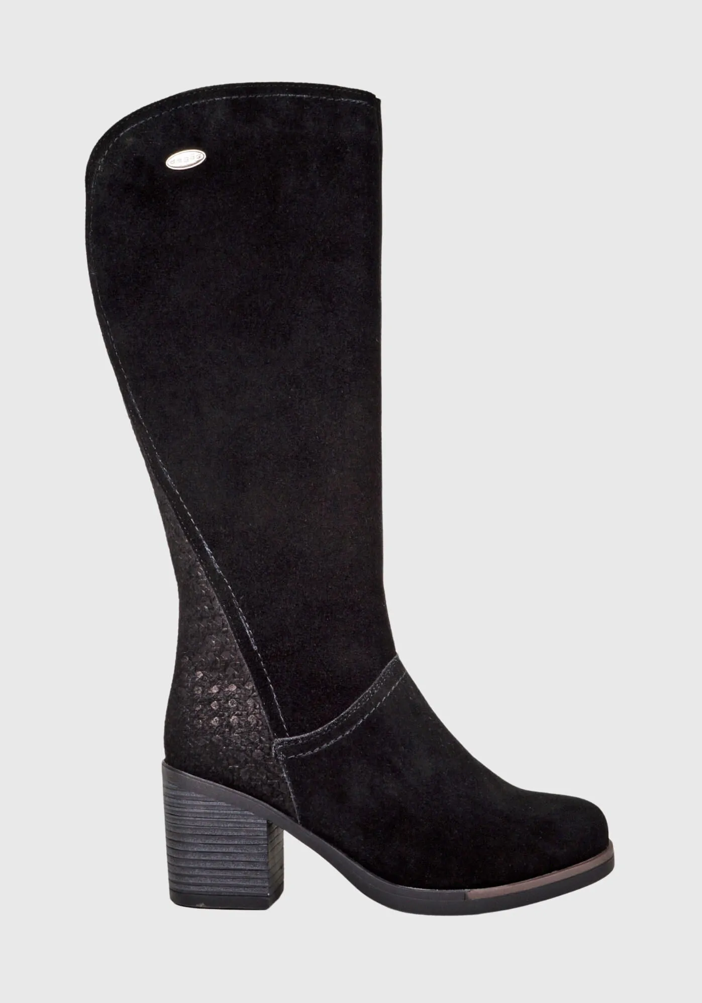 Bota Cuero Antiopa Negro