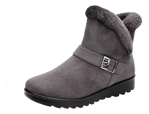 Botas De Nieve Antideslizante Y Cálidas Para Mujer