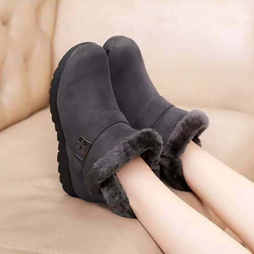 Botas De Nieve Antideslizante Y Cálidas Para Mujer