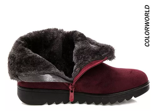 Botas De Nieve Antideslizante Y Cálidas Para Mujer