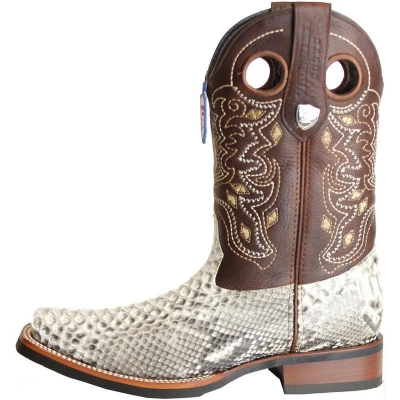 BOTAS DE PITON ORIGINAL HORMA RODEO CUADRADA WW28195749