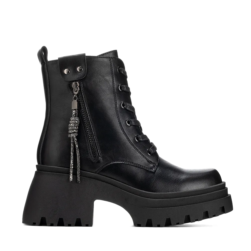 Botin Negro Casual Mujer Weide Dh69