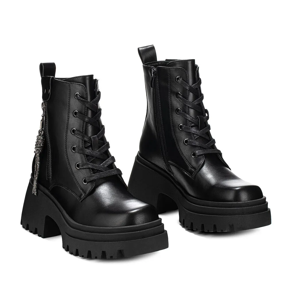 Botin Negro Casual Mujer Weide Dh69