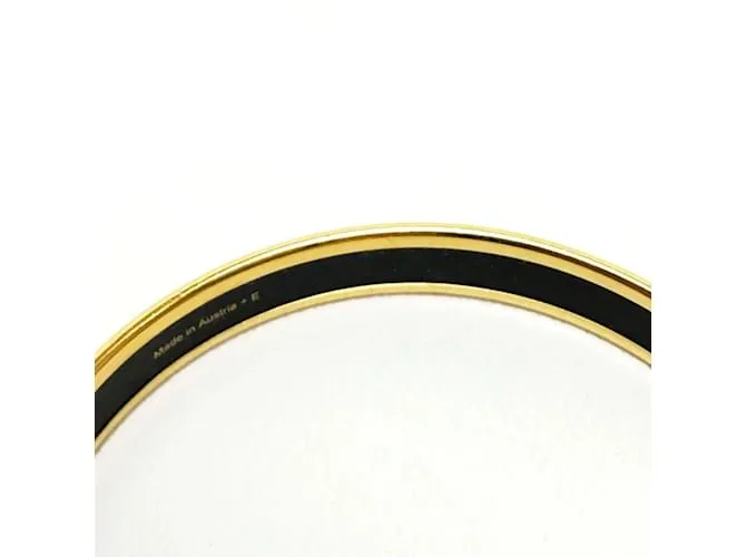 Brazalete Cloisonné Hermès Negro 