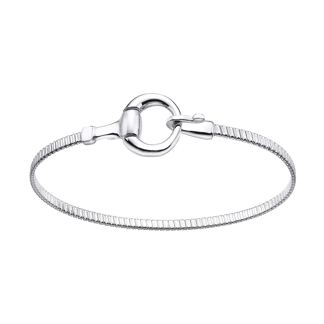 Brazalete de Plata Tubogas Estribo