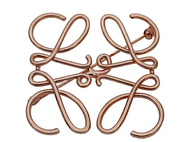 Broche de oro rosa Loewe 