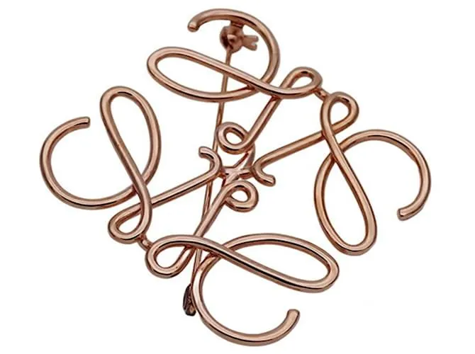 Broche de oro rosa Loewe 