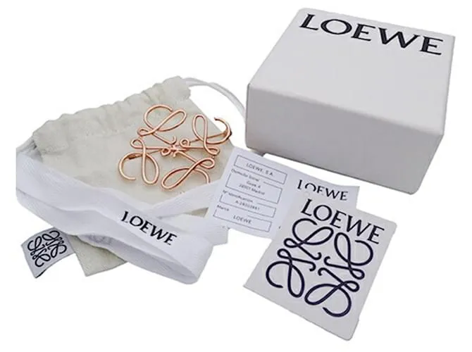 Broche de oro rosa Loewe 