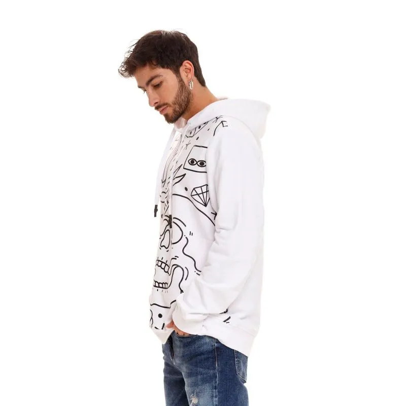 Buzo Hoodie Cerrado Para Hombre   Pilatos