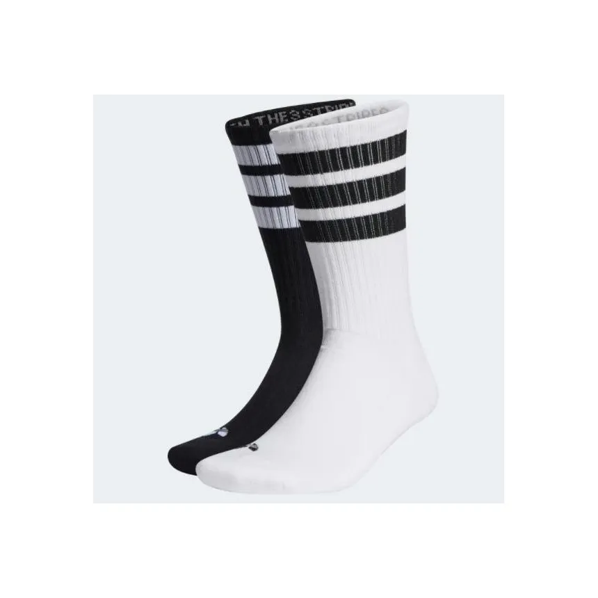 Calcetines Alto  Adidas 2 Pack  Stripe Unisex