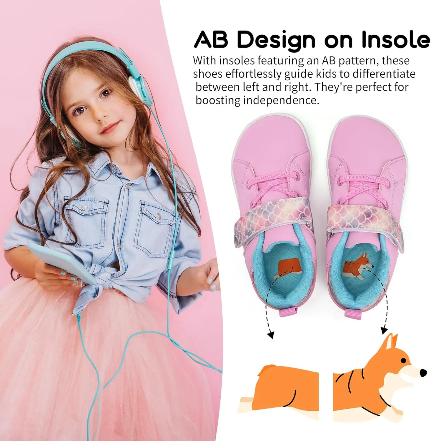 Calzado Descalzos Niños Niñas Amplia para Barefoot Exterior Interio Ligeros y Deporte Transpirables Zapatillas de Trail Minimali