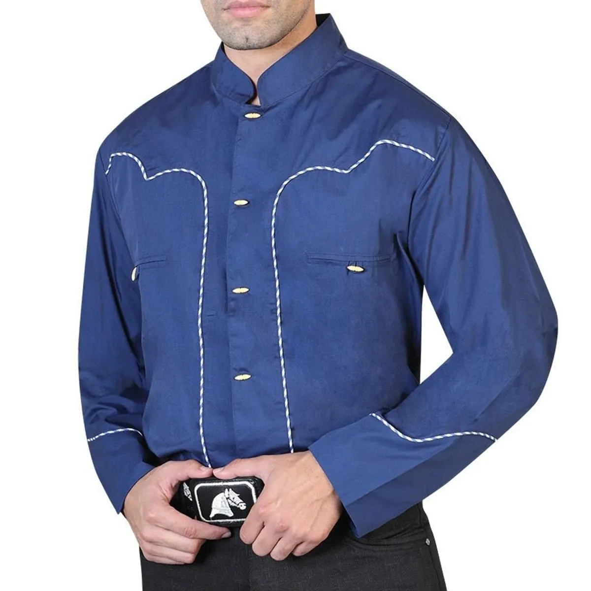 CAMISA CHARRA BORDADA EL GENERAL GEN42532