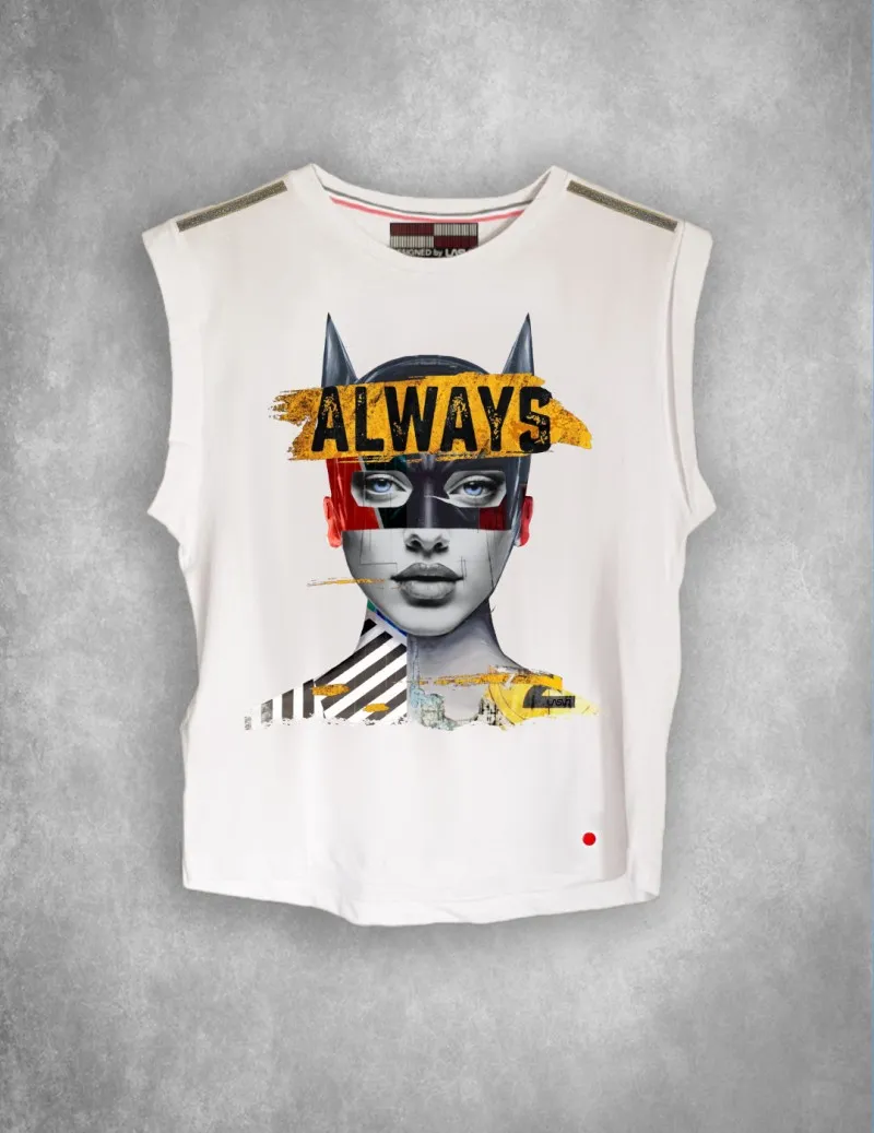 Camiseta de mujer ALWAYS blanco