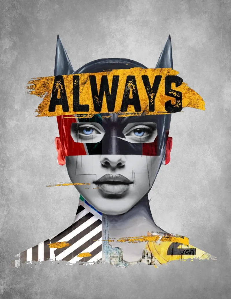 Camiseta de mujer ALWAYS blanco