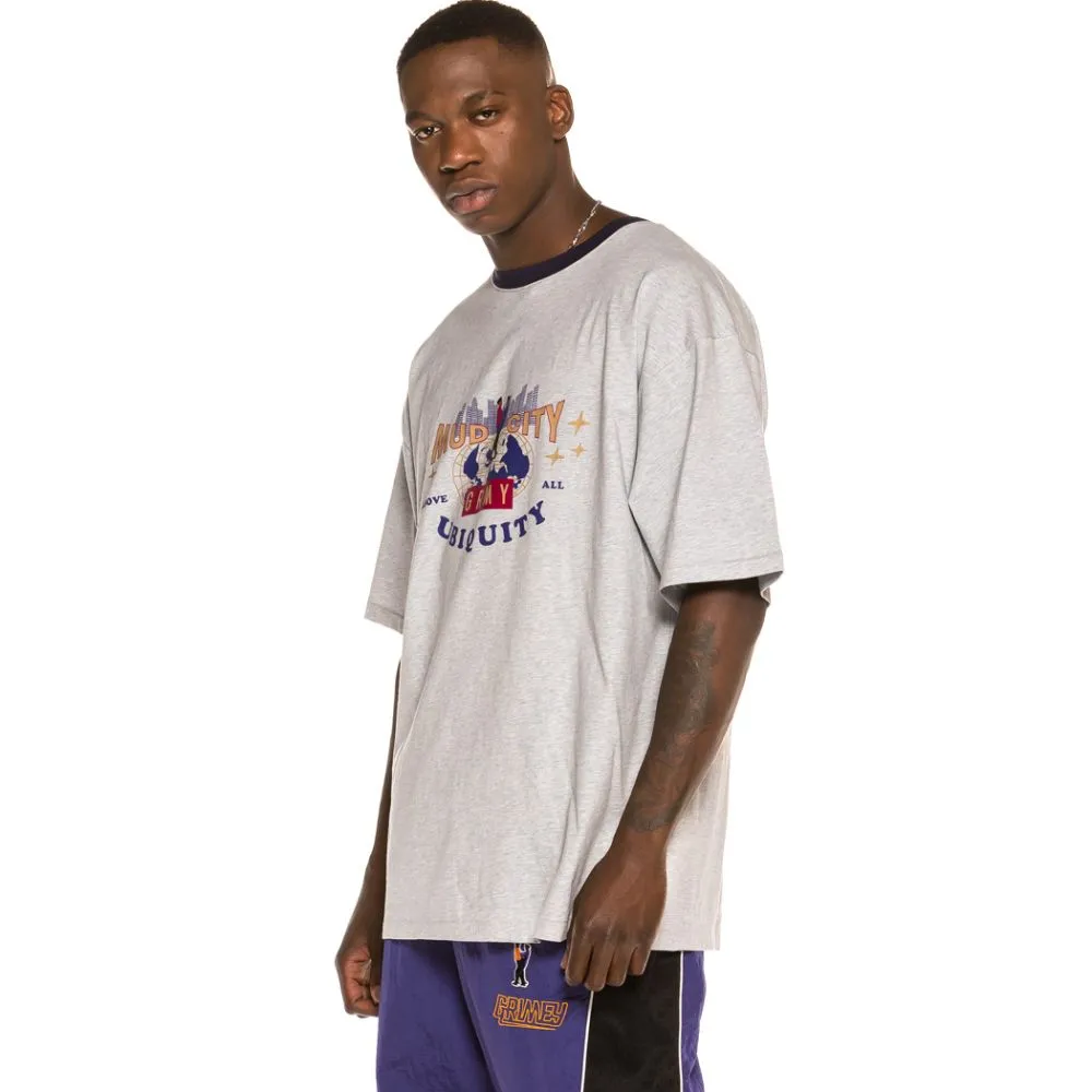 Camiseta Grimey Ubiquity Heavy weight FW20 Sport Grey