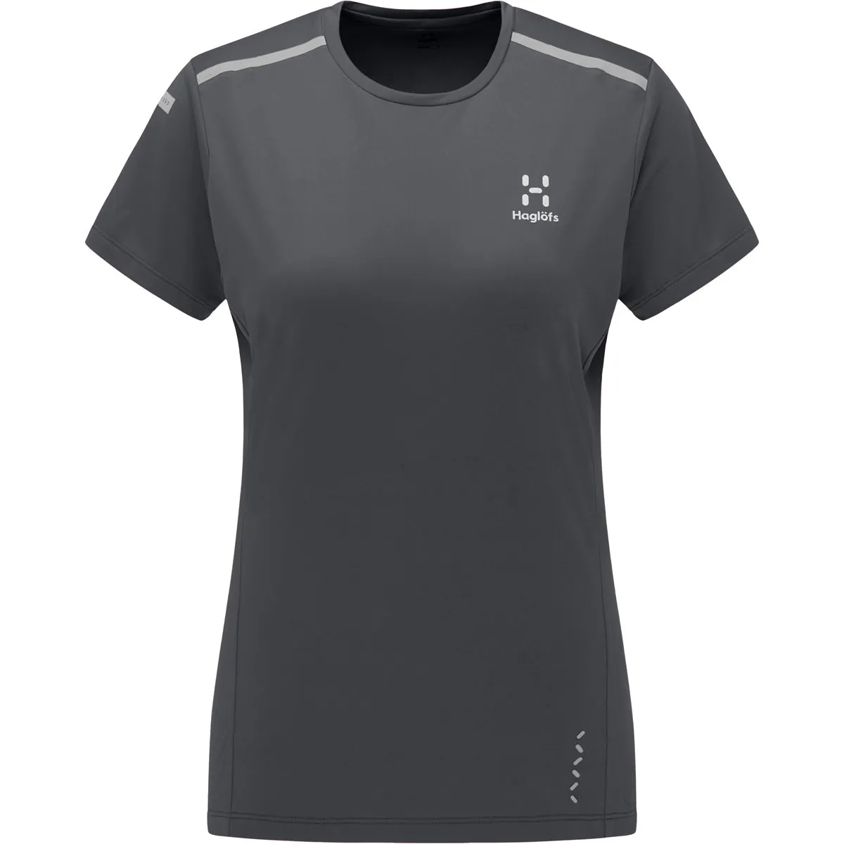 Camiseta Mujer L.I.M Tech Tee Women Haglöfs Gris