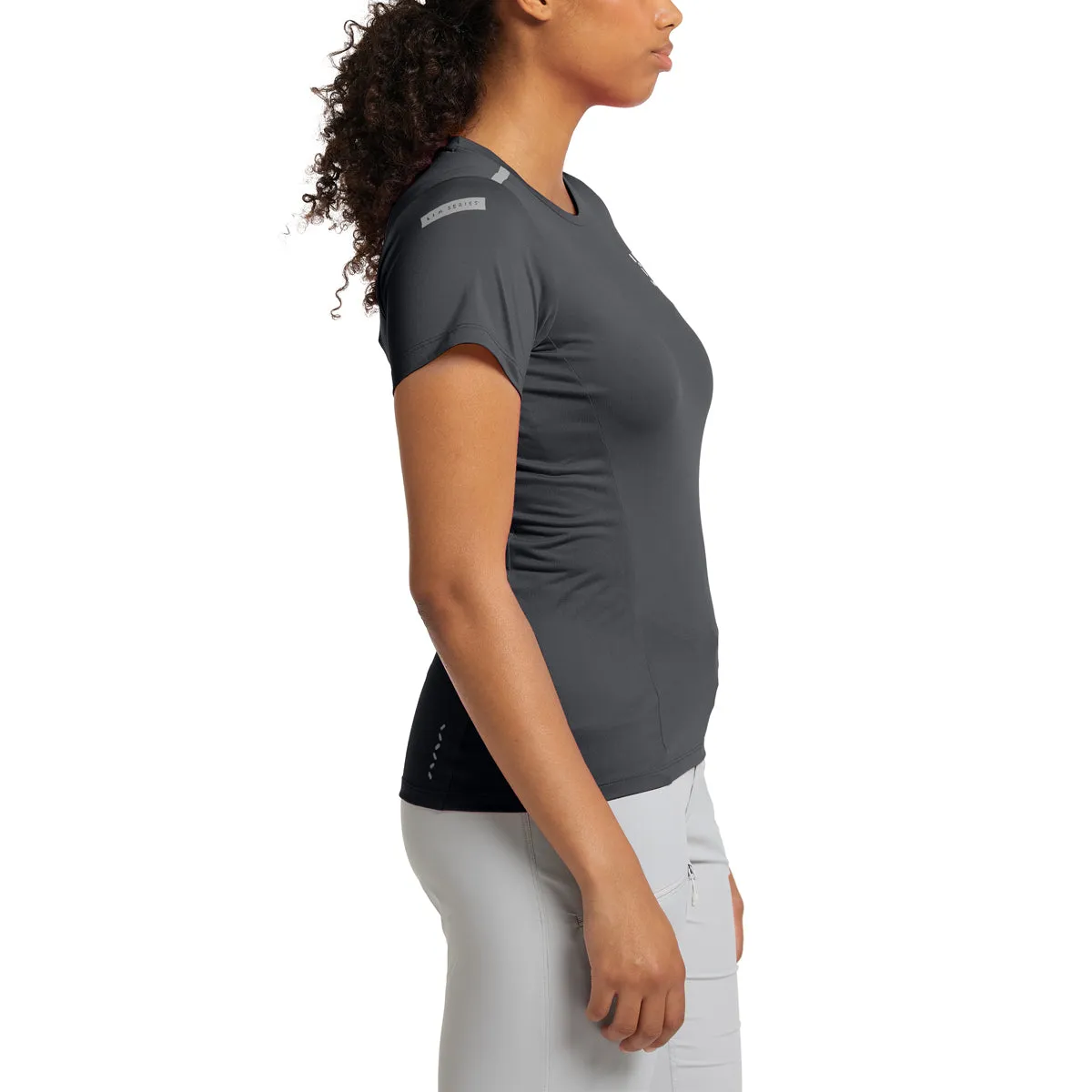 Camiseta Mujer L.I.M Tech Tee Women Haglöfs Gris